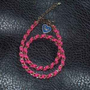 10/10/20 Sale✨ Pink Juicy Couture Wrap Bracelet